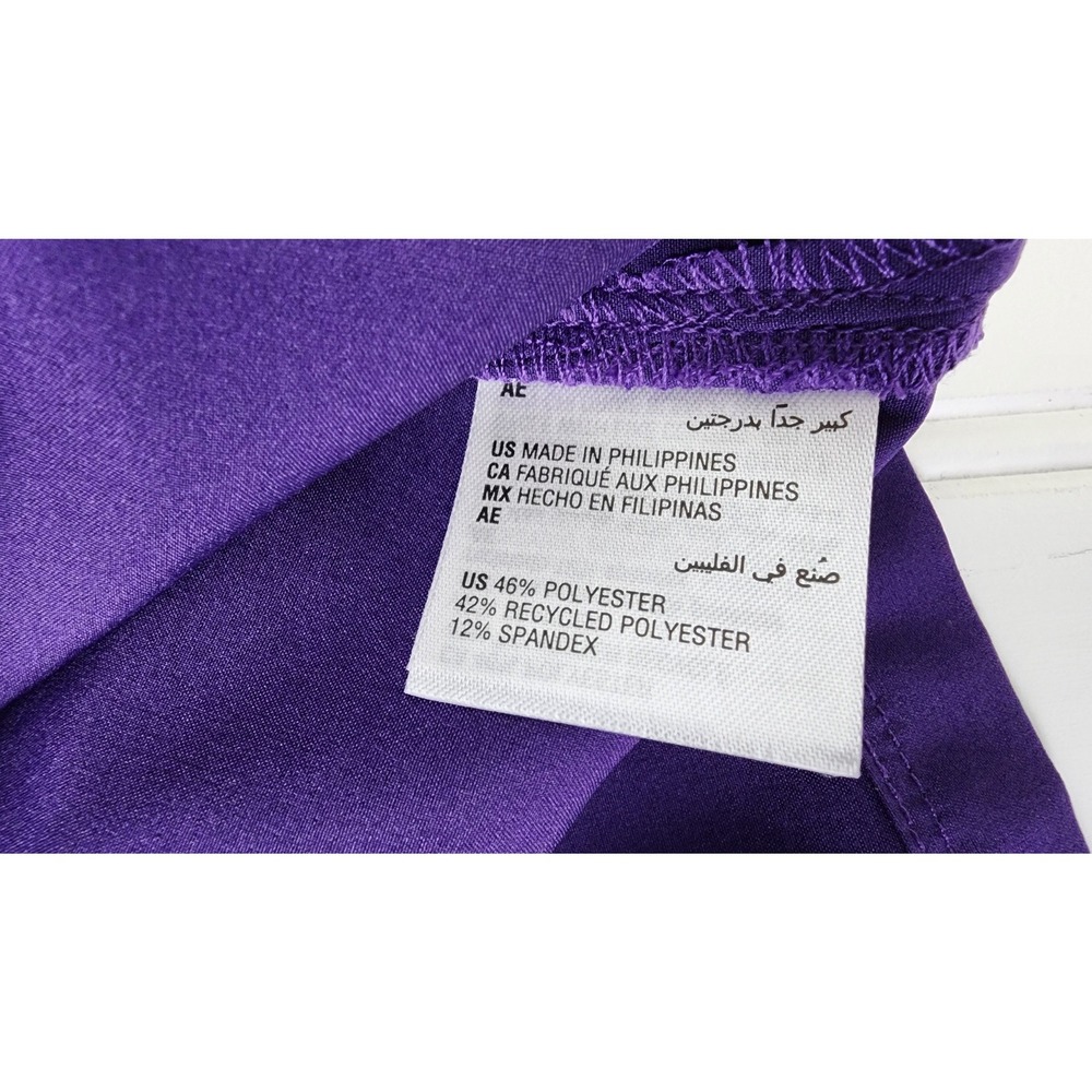 Ideology Sleeveless Midi Dress Women XXL Purple Casual - Picture 5 of 13